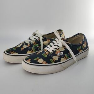 Vans Blue Hula Girl M 7.5/W 9 Shoes